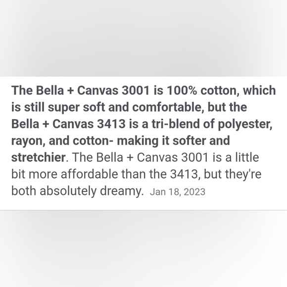 Bella + Canvas 3413 triblend tee Sz XS - Picture 5 of 5